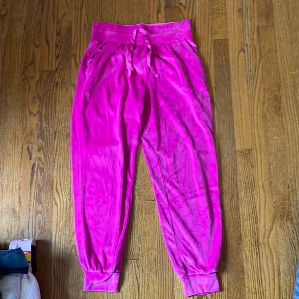 Vibrant Pink Jogger Pants